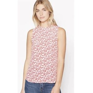 Equipment silk tank with red hearts